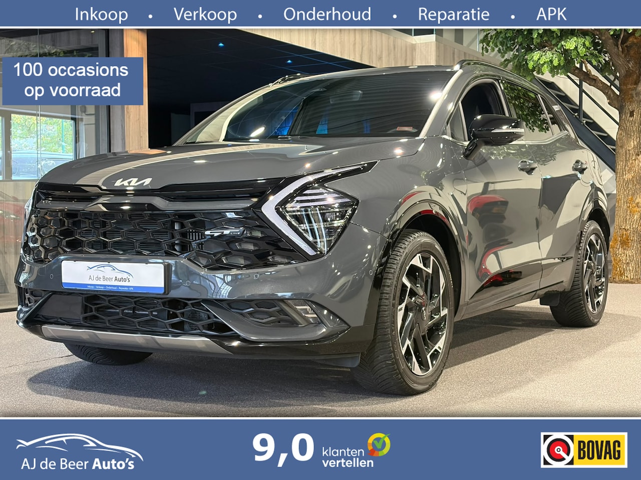 Kia Sportage - 1.6 T-GDi Plug-in Hybrid AWD GT-Line GT | 360 Camera | Stoelverwarming - AutoWereld.nl