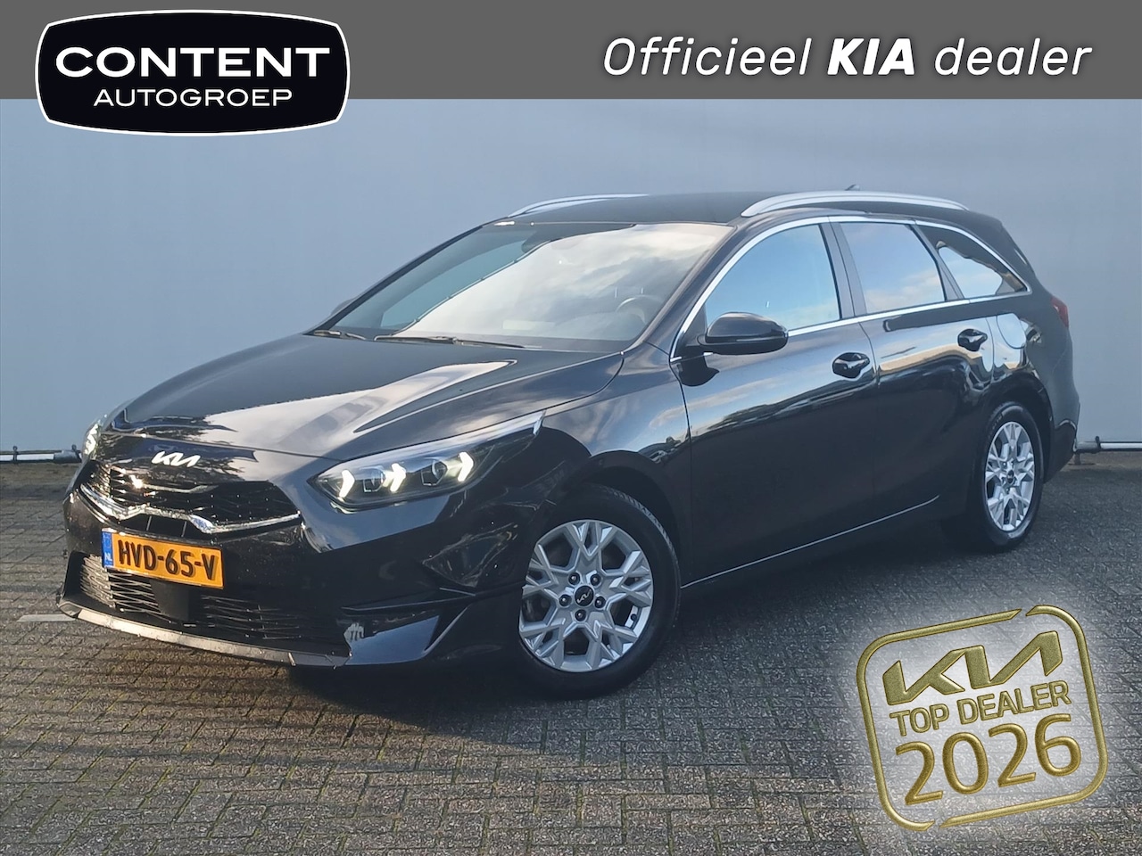Kia Cee'd Sportswagon - Ceed Sw 1.0 T-GDi 100pk DynamicPlusLine / Navi / Cruise / Clima - AutoWereld.nl