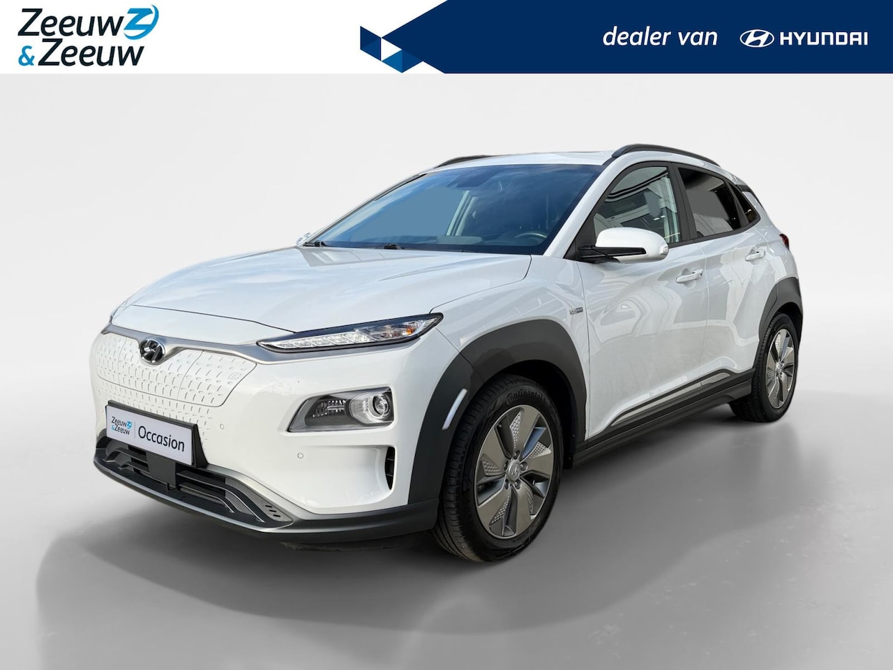 Hyundai Kona Electric - EV Limited Sky 64 kWh | Zeer compleet | 99% SOH | Open dak | Lederen bekleding | Trekhaak - AutoWereld.nl