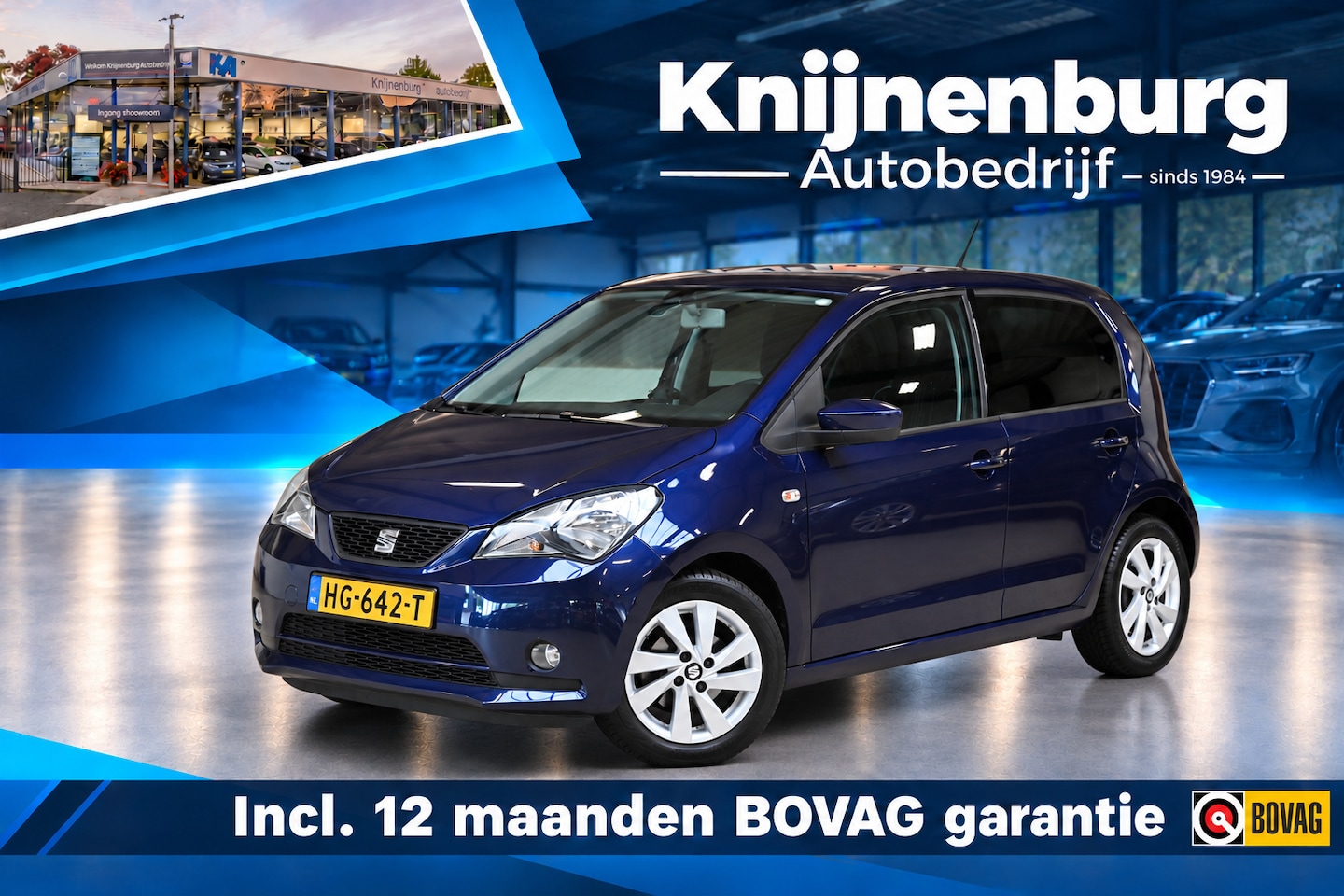 SEAT Mii - 1.0 60pk Sport Connect | Seat sound | Cruise control | PDC | 100% (Dealer) onderhouden lab - AutoWereld.nl