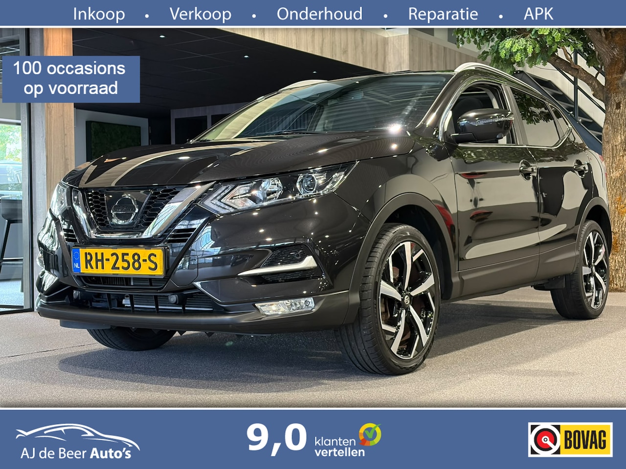 Nissan Qashqai - 1.2 N-Connecta Camera | Panoramadak | Trekhaak - AutoWereld.nl