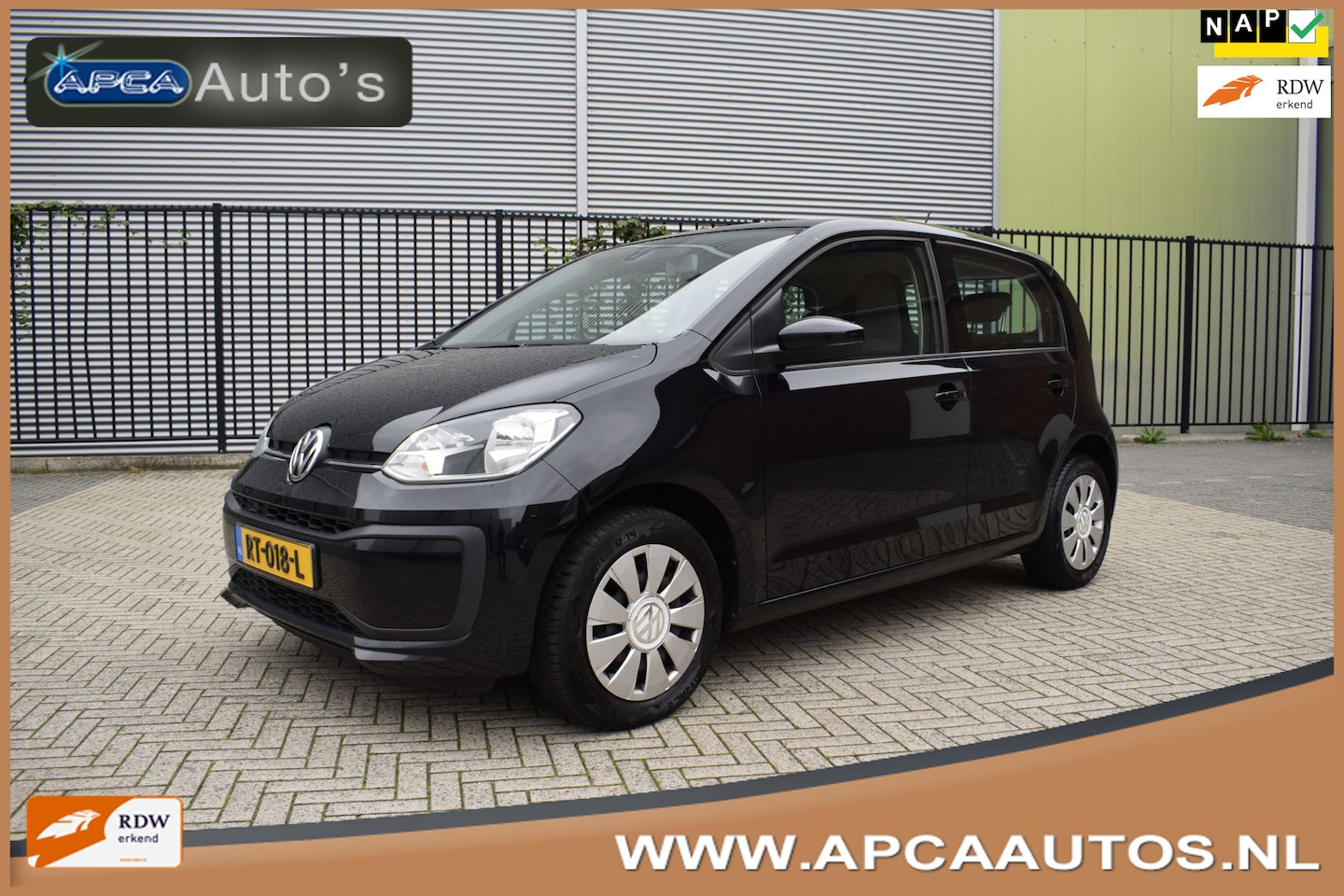 Volkswagen Up! - 1.0 BMT move up! 12 mnd GARANTIE DealerOH Carplay Airco 5 Deurs - AutoWereld.nl