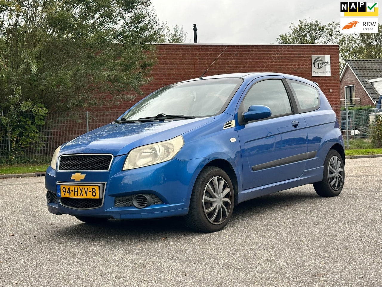 Chevrolet Aveo - 1.2 16V LS 5DR*Airco*Nieuwe APK*Trekhaak*Elektrische ramen*NAP* - AutoWereld.nl
