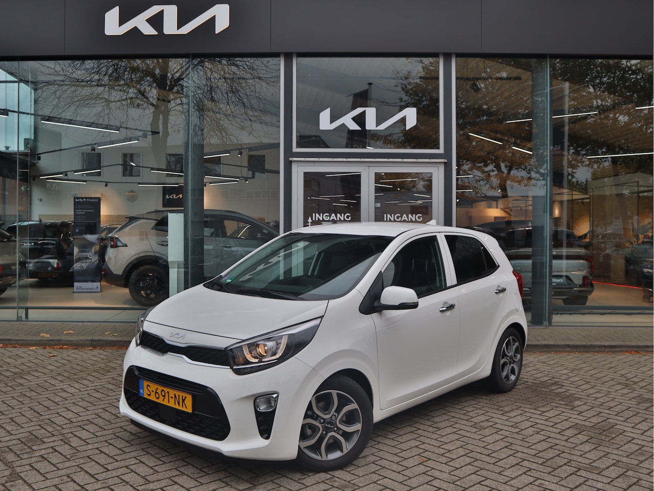 Kia Picanto - 1.0 DPi DynamicPlusLine Automaat! | Navigatie | Camera | PDC | Tot 10jr. Garantie | - AutoWereld.nl