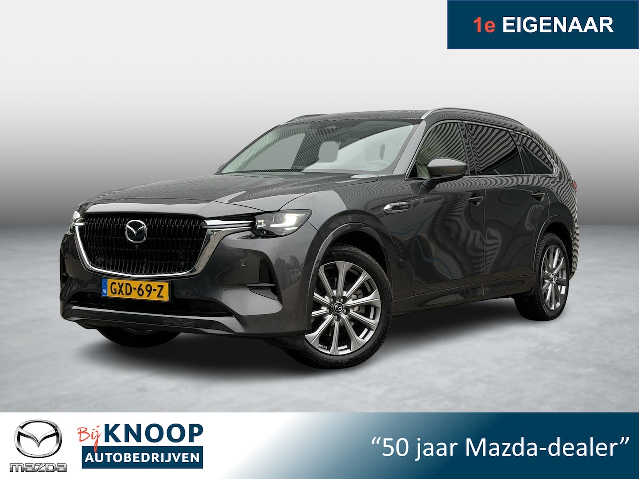 Mazda CX-80 - 2.5 e-SkyActiv PHEV Takumi Plus 6p. | Fabrieksgarantie 12-2030 | Pano | Leder | Bose | - AutoWereld.nl