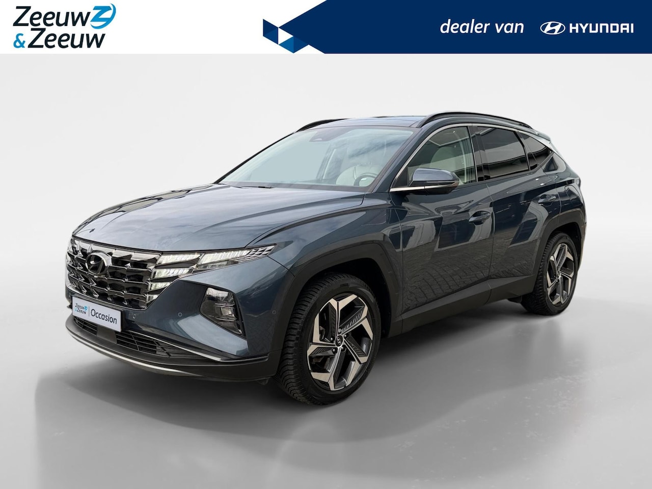 Hyundai Tucson - 1.6 T-GDI PHEV Premium Sky 4WD | Zeer compleet | Open dak | Unieke bekleding | Trekhaak | - AutoWereld.nl