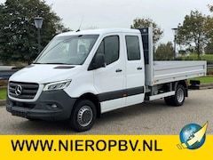 Mercedes-Benz Sprinter - 519CDI Dubbelcabine Openlaadbak Automaat Airco Cruisecontrol 3500KG Trekhaak