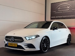 Mercedes-Benz A-klasse - 200 AMG Pano, Cruise Control, Sfeerverlichting, Virtual Cockpit, Burmester, Lederen, Elek