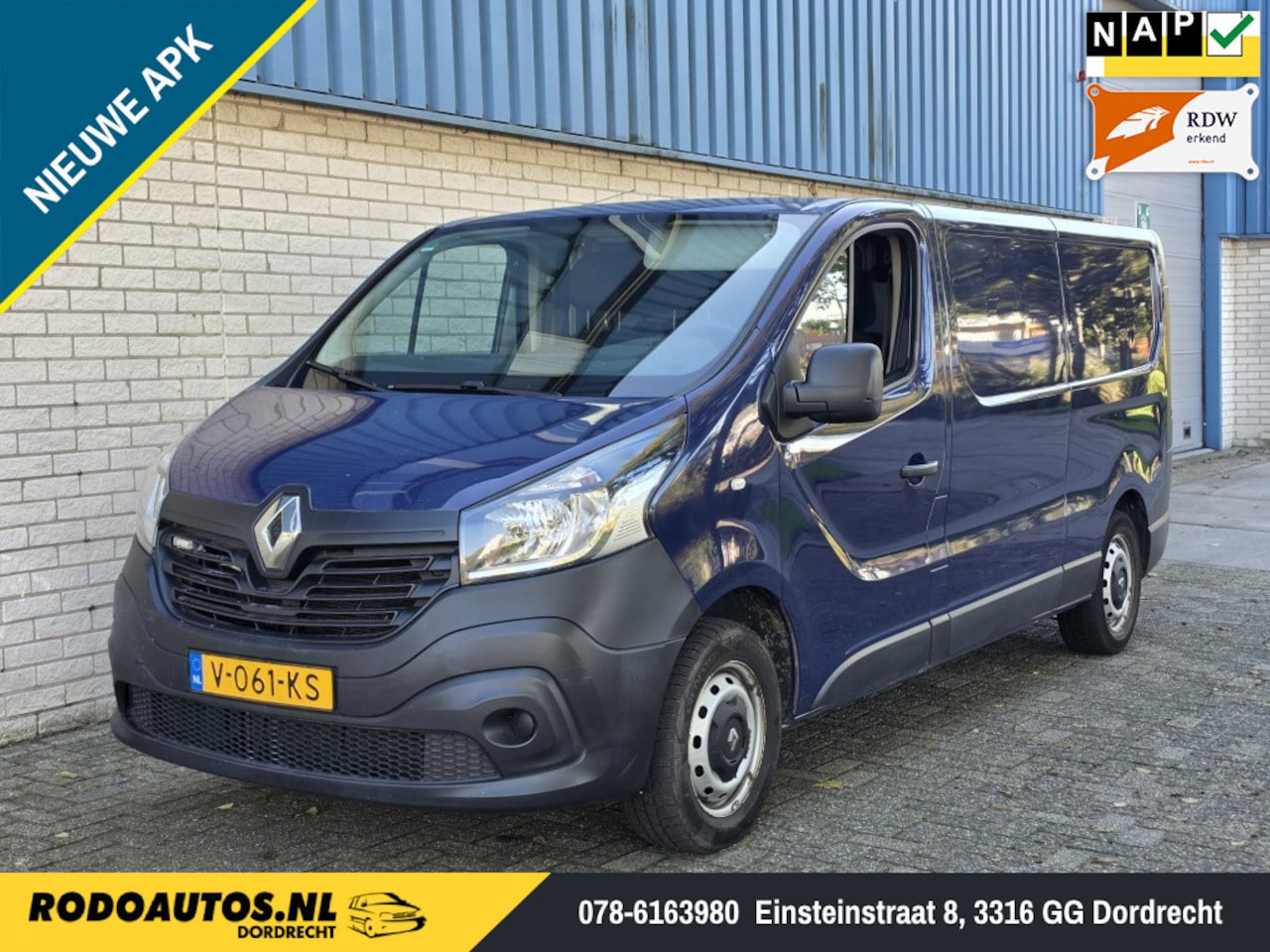 Renault Trafic - 1.6 dCi T29 L2H1 Comfort 121pk Airco Nw APK ✅ - AutoWereld.nl