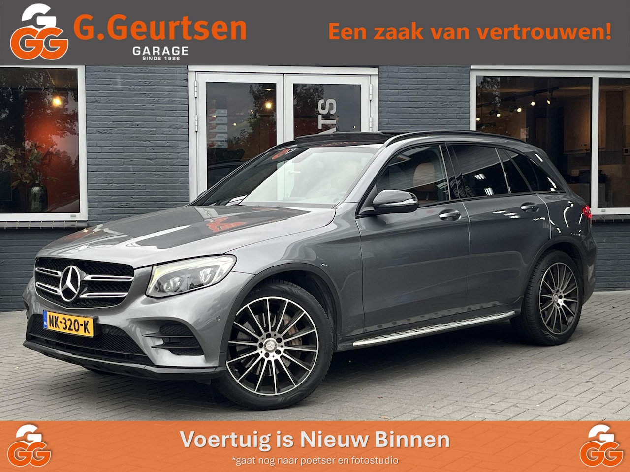 Mercedes-Benz GLC-klasse - 250 4MATIC AMG Panoramadak, Trekhaak, Leder, Camera, - AutoWereld.nl