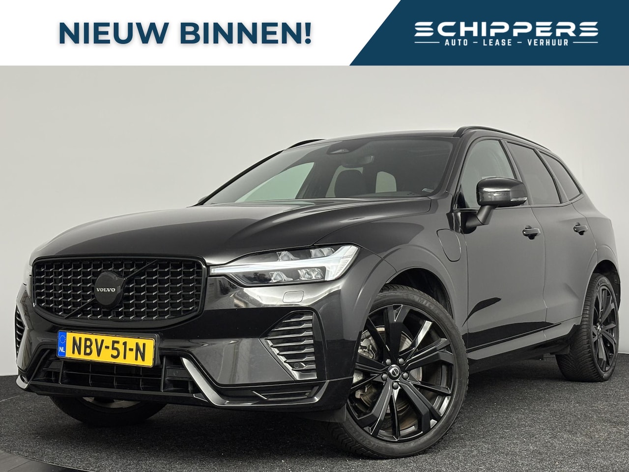 Volvo XC60 - 2.0 T6 Plug-in hybrid AWD Plus Black Edition | elektrisch glazen panorama-dak | PHEV | 350 - AutoWereld.nl