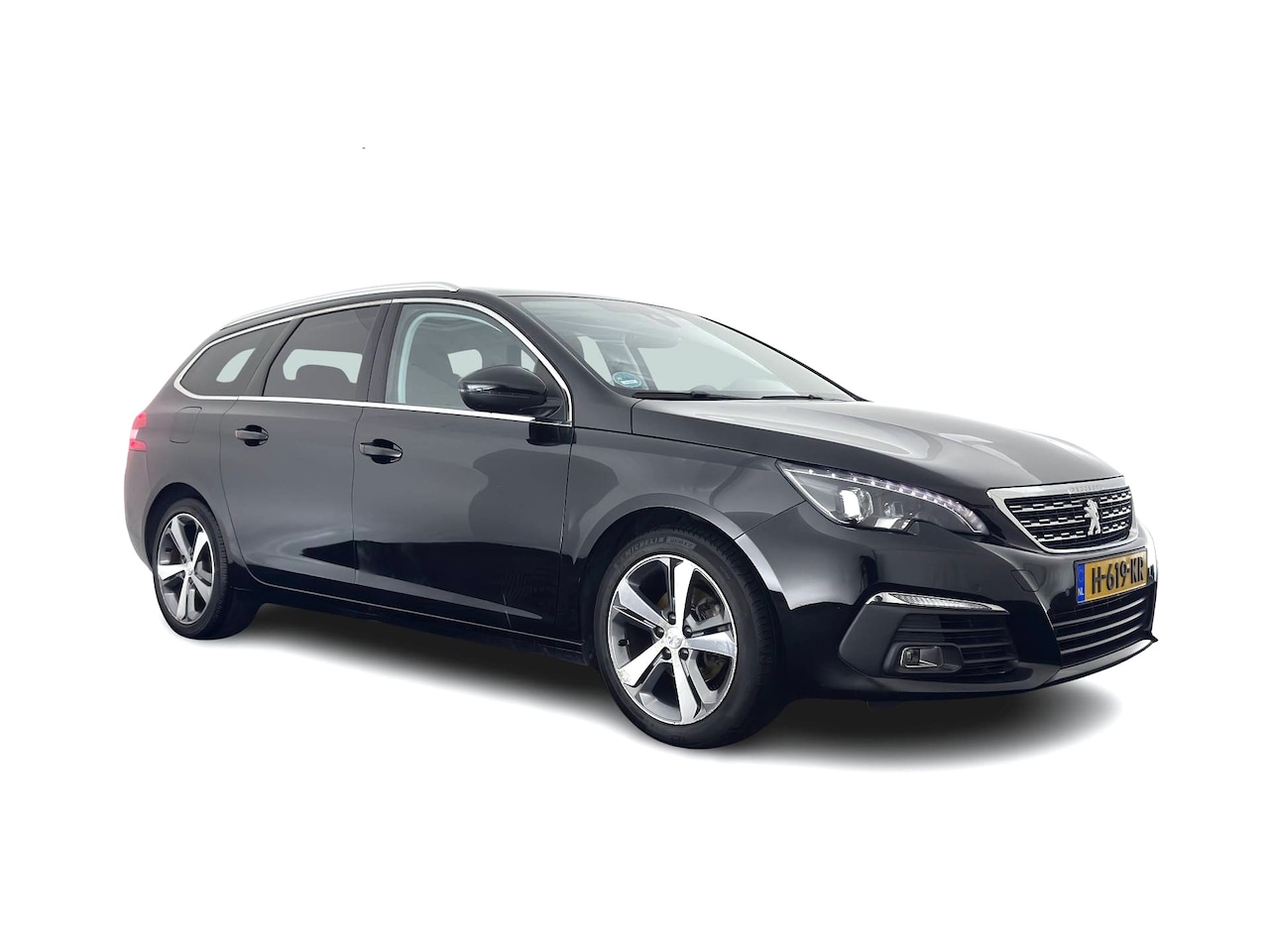 Peugeot 308 SW - 1.5 BlueHDi Blue Lease Premium (INCL.BTW) *PANO | LEATHER-MICROFIBRE | FULL-LED | DENON-AU - AutoWereld.nl