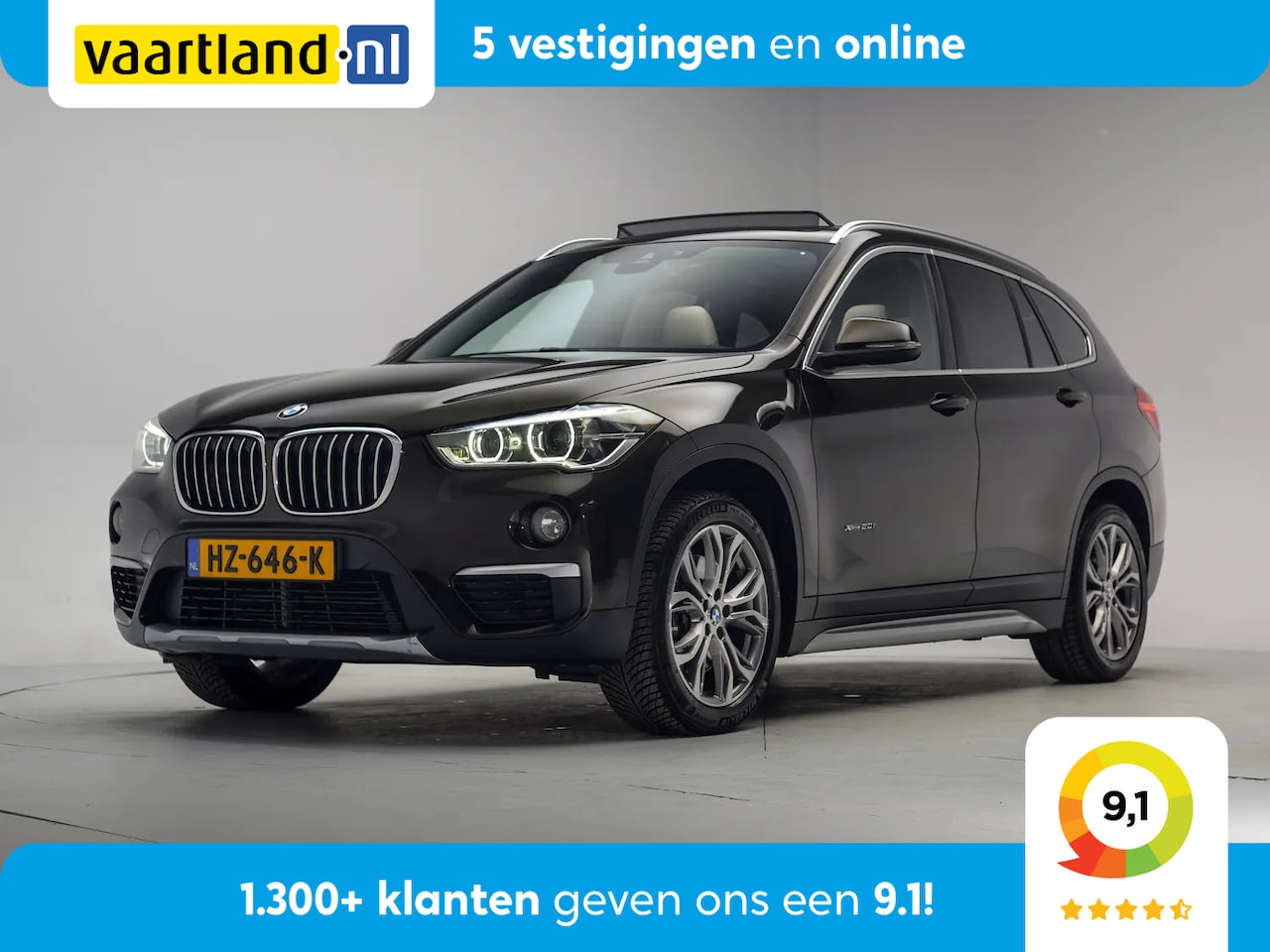 BMW X1 - xDrive20i xLine Aut. [ Panoramadak Head-up Leder Stoelverwarming ] - AutoWereld.nl