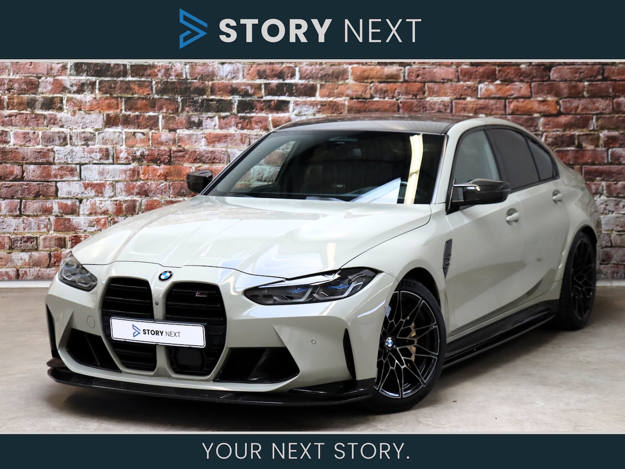 BMW 3-serie - Sedan M3 Competition / Race Track Pack / Personal CoPilot Pack / R44 Titanium Uitlaatsyste - AutoWereld.nl