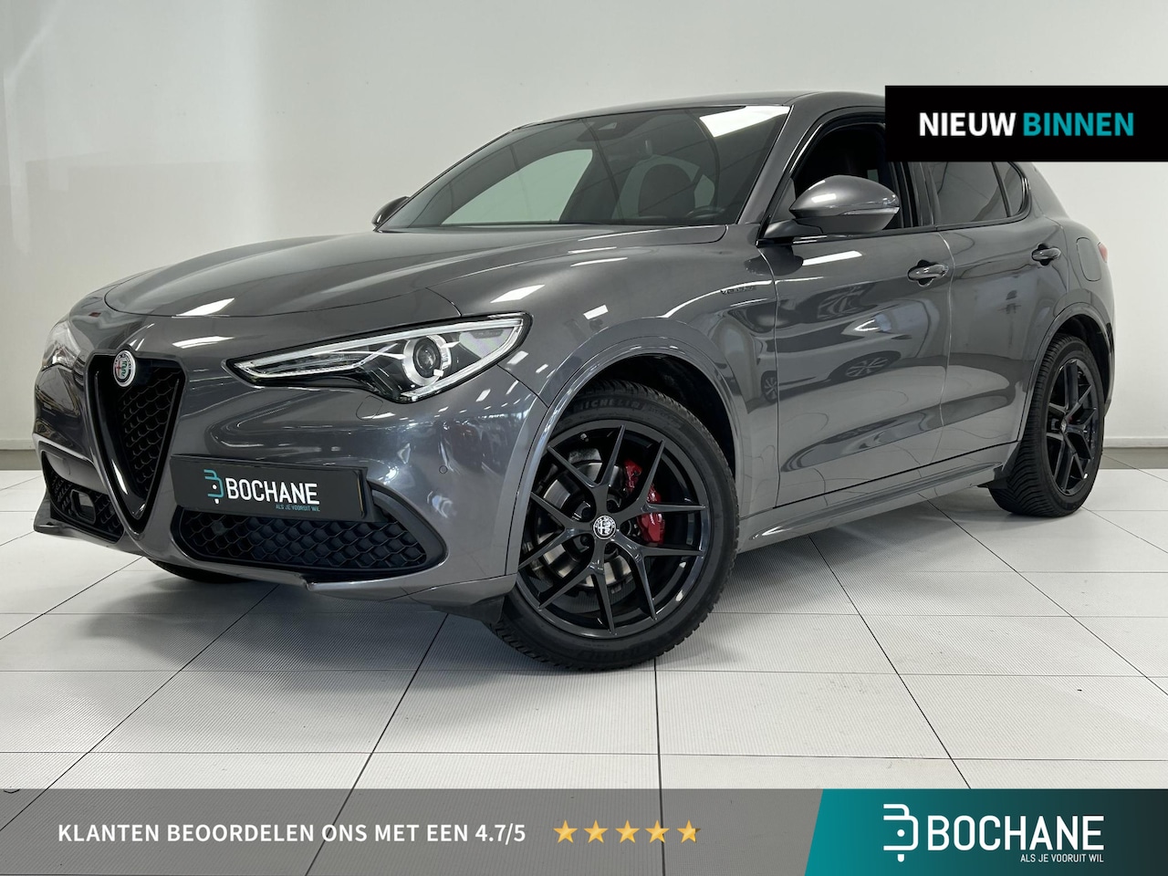 Alfa Romeo Stelvio - 2.0 T AWD Veloce | Camera | Harman Kardon | Memory | Adaptieve cruise | 20"Lichtmetaal | N - AutoWereld.nl