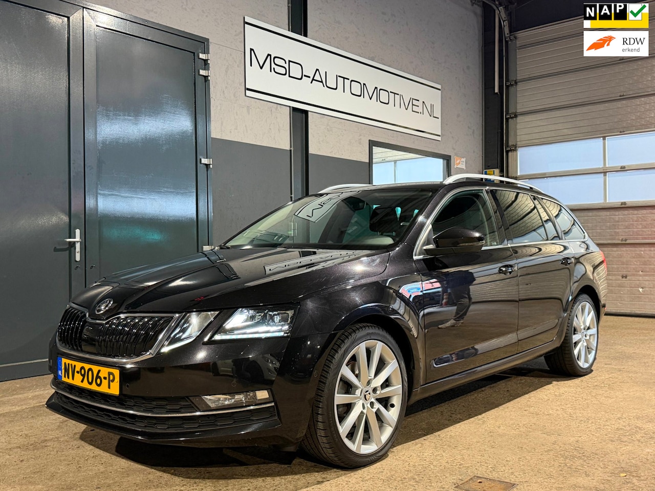 Skoda Octavia Combi - 1.0 TSI Greentech Style Business Canton Led Leer NAP - AutoWereld.nl