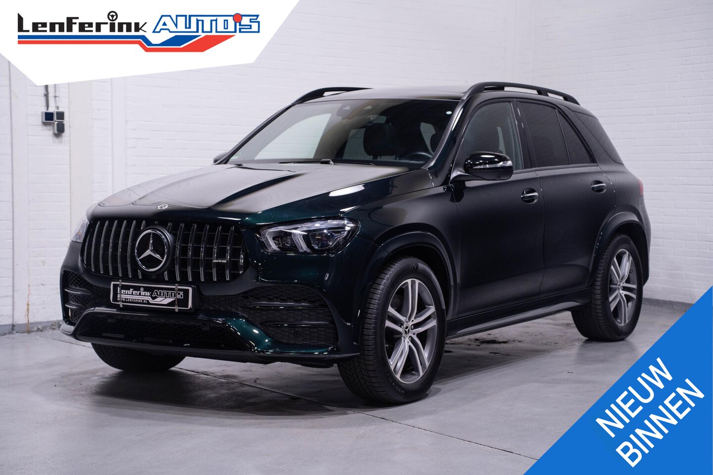 Mercedes-Benz GLE-Klasse - 400 cdi GLE 400 d 4MATIC pano-dak luchtvering lederen-bekleding HUD ACC burmester private- - AutoWereld.nl