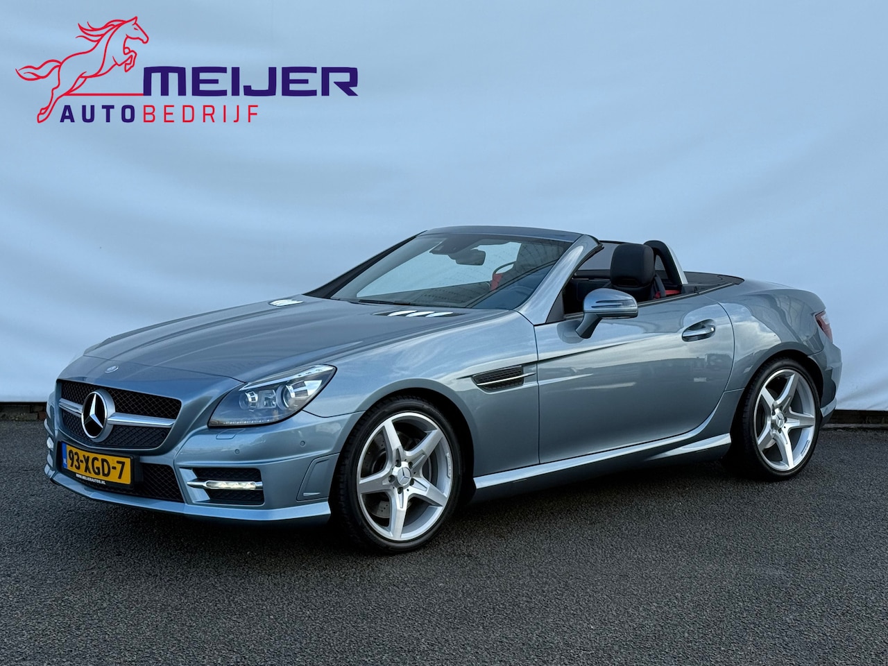 Mercedes-Benz SLK-klasse - 200 AMG Line | Sportvelgen | Stoel + NEK Verwarming | Navi | Cruise | Xenon | PDC | Leer | - AutoWereld.nl