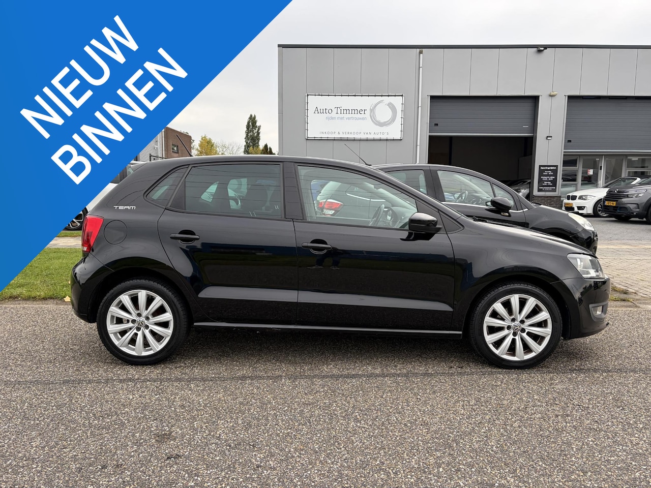 Volkswagen Polo - 1.2-TSI 5DEURS ZWART - AutoWereld.nl