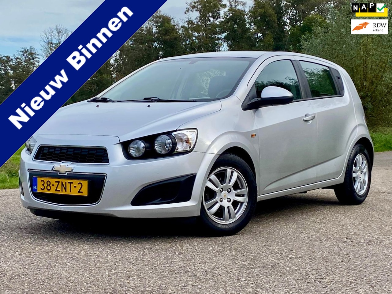 Chevrolet Aveo - 1.2 LT 5DRS Airco 104.000KM NAP LMV 86PK Goed Onderhouden - AutoWereld.nl