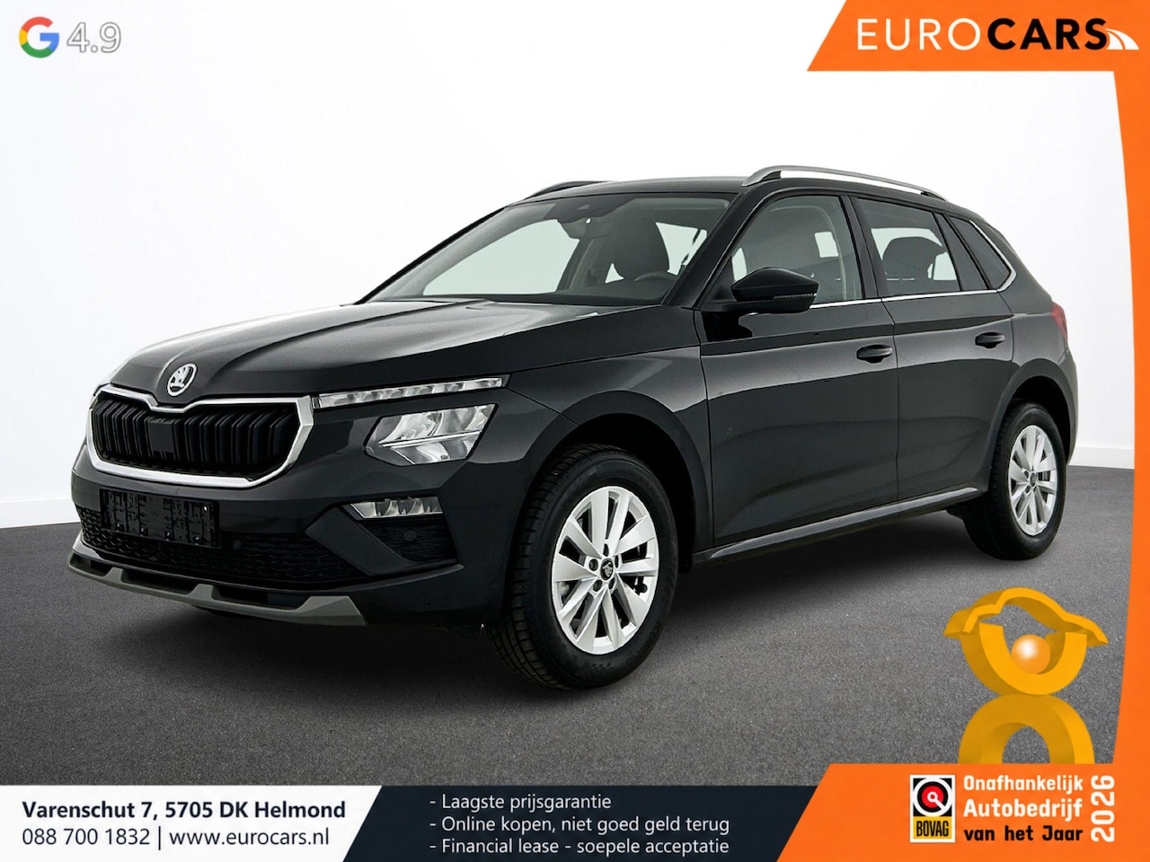Skoda Kamiq - 1.0 TSI Business Edition Automaat Navigatie Climate control Cruise control LED Keyless Sta - AutoWereld.nl