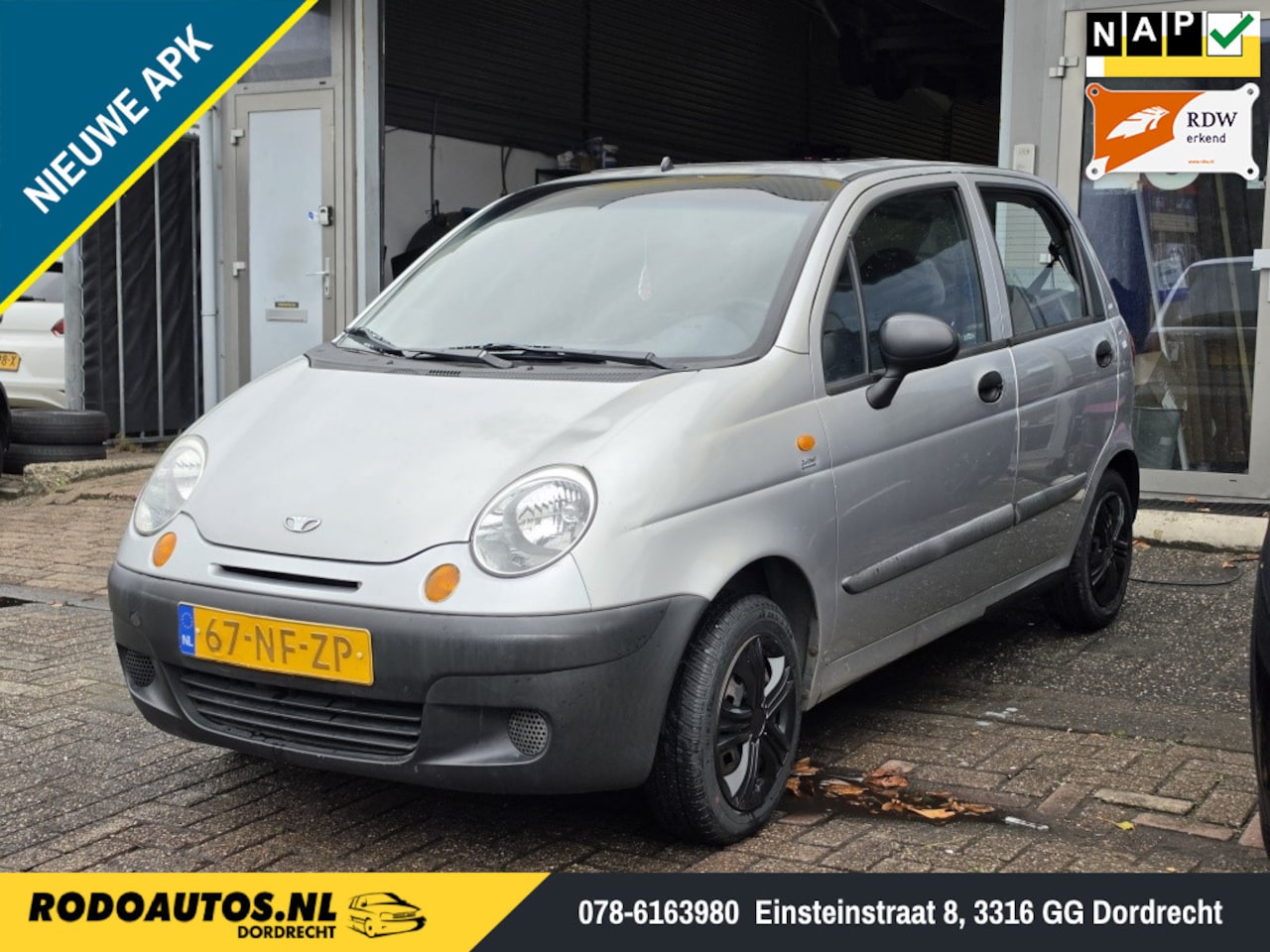 Daewoo Matiz - 0.8 Pure PS Schuifdak Stuurbekr. Nw APK ✅ - AutoWereld.nl