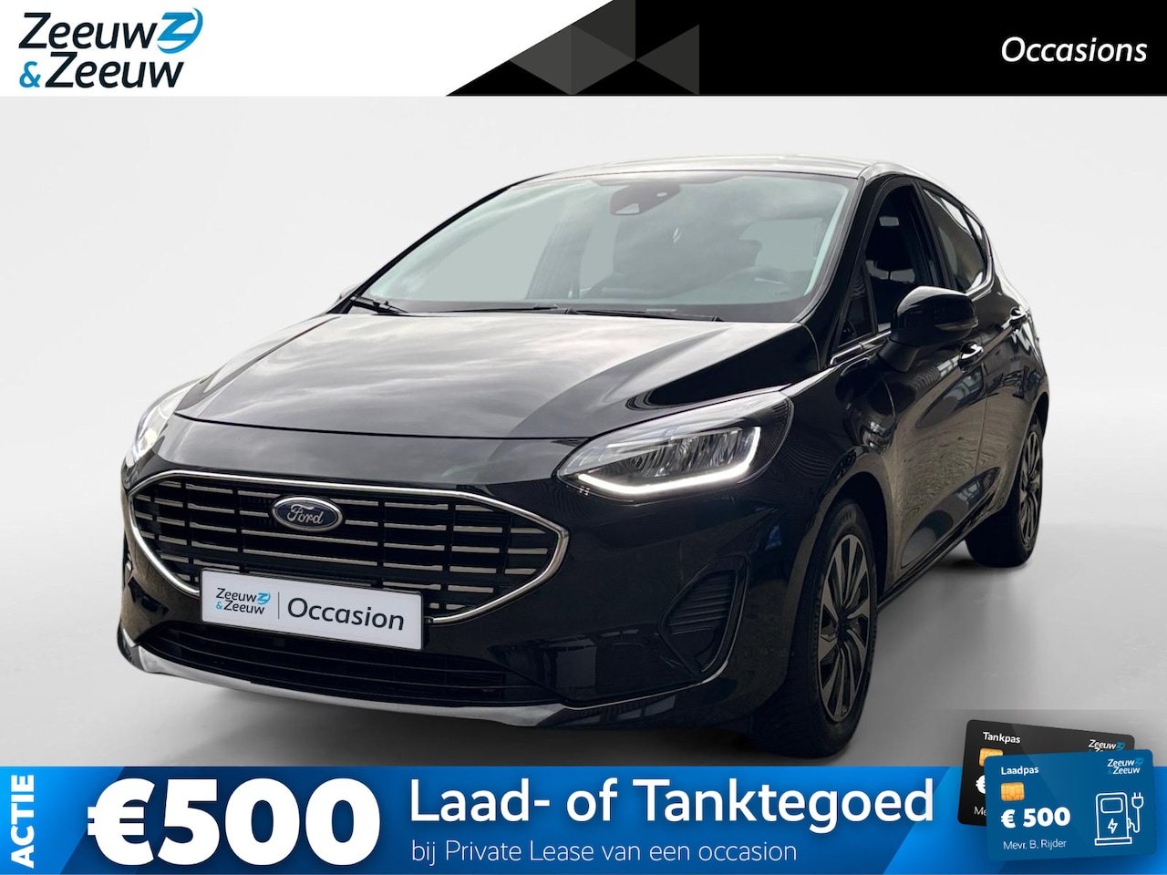Ford Fiesta - 1.0 EcoBoost Hybrid Titanium | Winter Pack | Keyless | Apple Carplay / Android auto - AutoWereld.nl