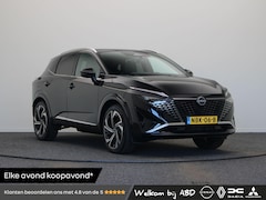 Nissan Qashqai - 1.3 MHEV Xtronic Tekna Plus | Lederen bekleding | Elektrisch voorstoelen met geheugen | BO