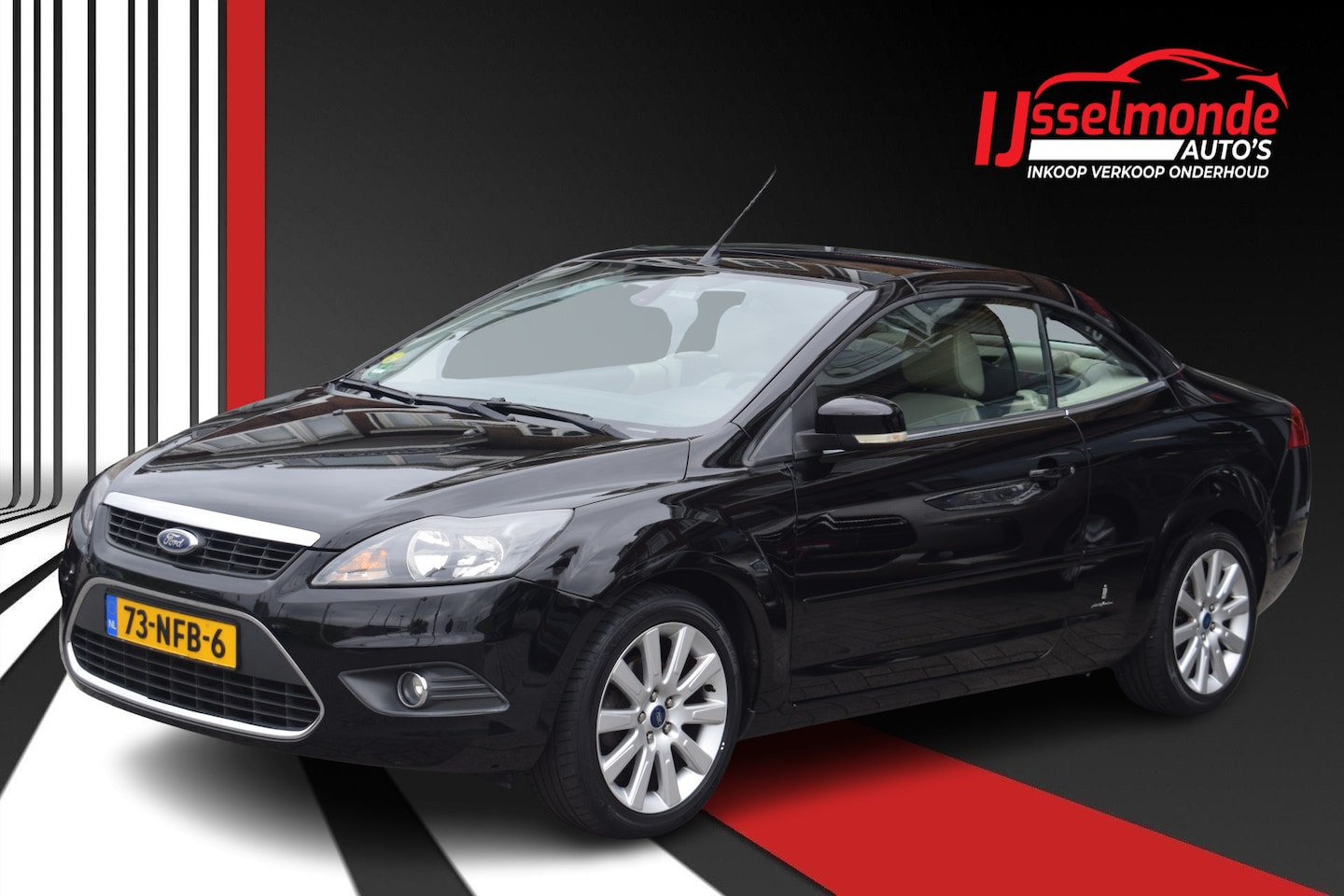 Ford Focus Coupé-Cabriolet - 1.6 Titanium NL Auto NAP Leer Stoelverwarming PDC - AutoWereld.nl