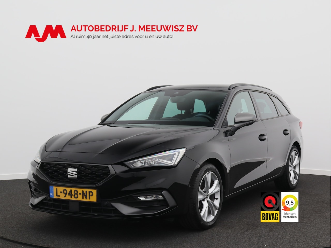 SEAT Leon Sportstourer - 1.5 eTSI FR Business Intense/ compleet! - AutoWereld.nl