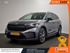 Skoda Enyaq iV - 80 Sportline DEMO Navigatie Climate pack Assistentie pack LED Extra Getint glas Lichtmetal