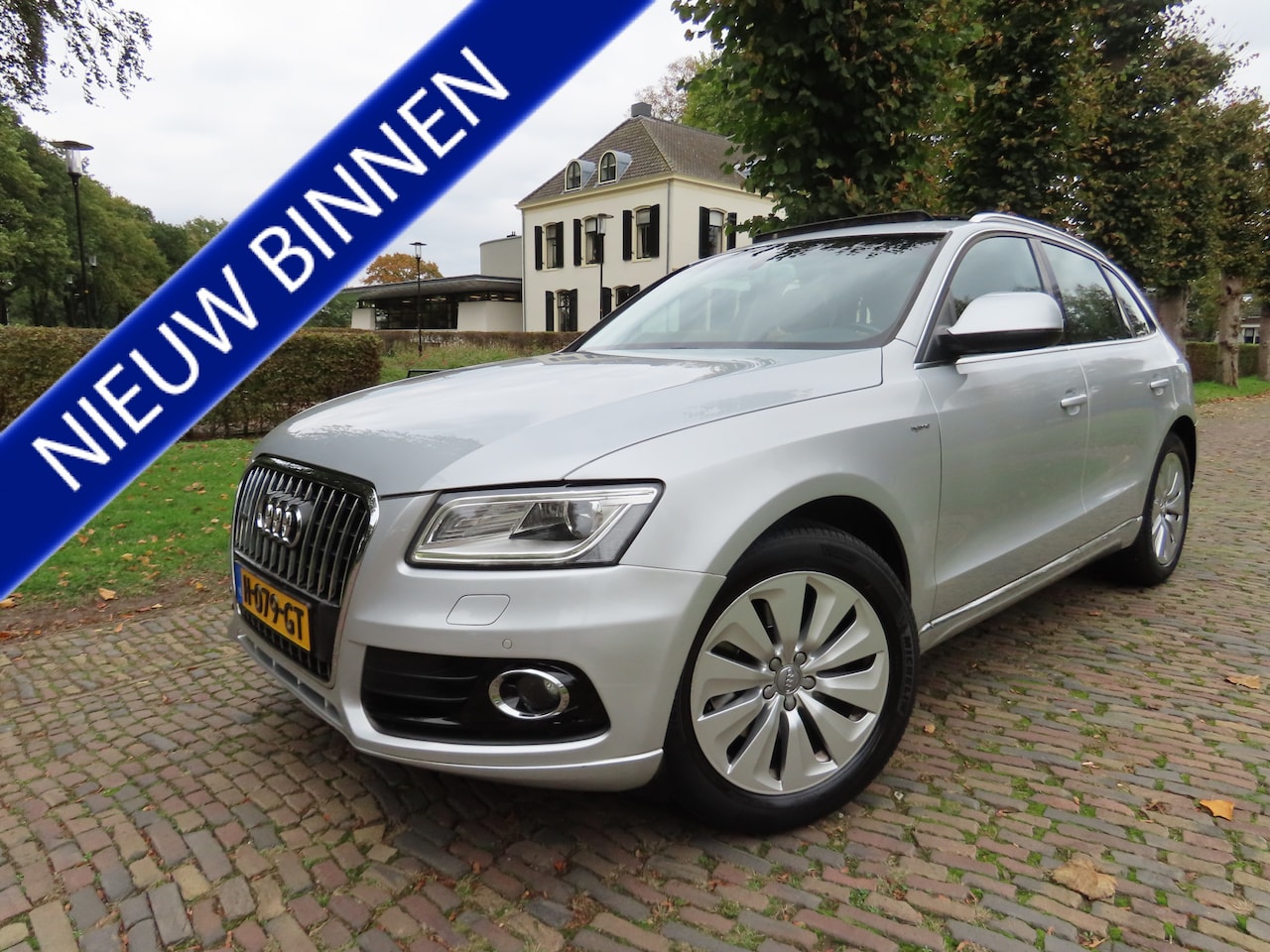Audi Q5 - 2.0 TFSI hybrid quattro Pro Line S Leer Stoelverwarming Ecc Cruisecontrol Panoramadak Navi - AutoWereld.nl
