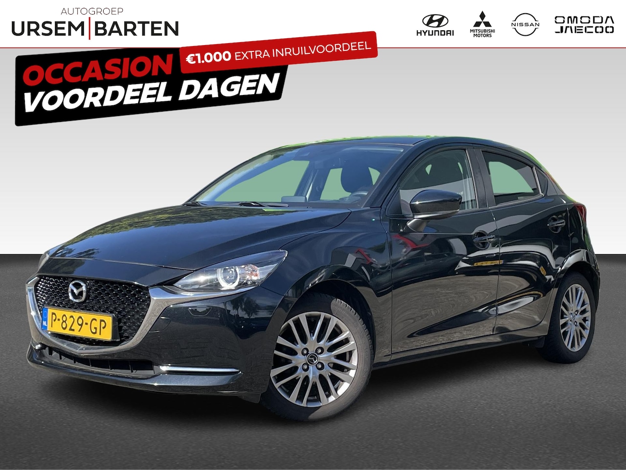 Mazda 2 - 1.5 Skyactiv-G Luxury stoelverwarming | achteruitrijcamera | navigatie | cruise controle - AutoWereld.nl