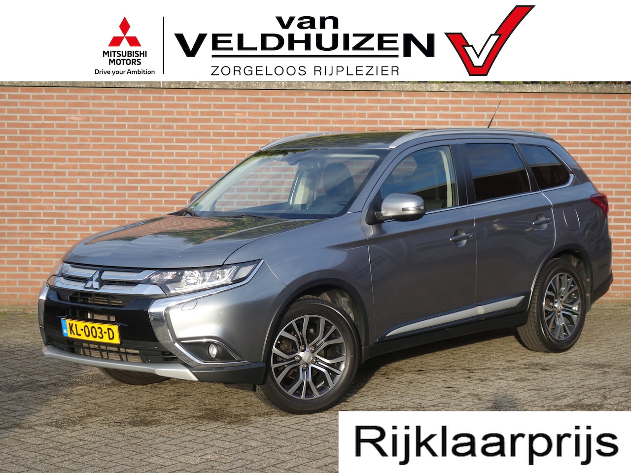 Mitsubishi Outlander - 2.2 DI-D Executive 4WD 7 zits | trekhaak - AutoWereld.nl