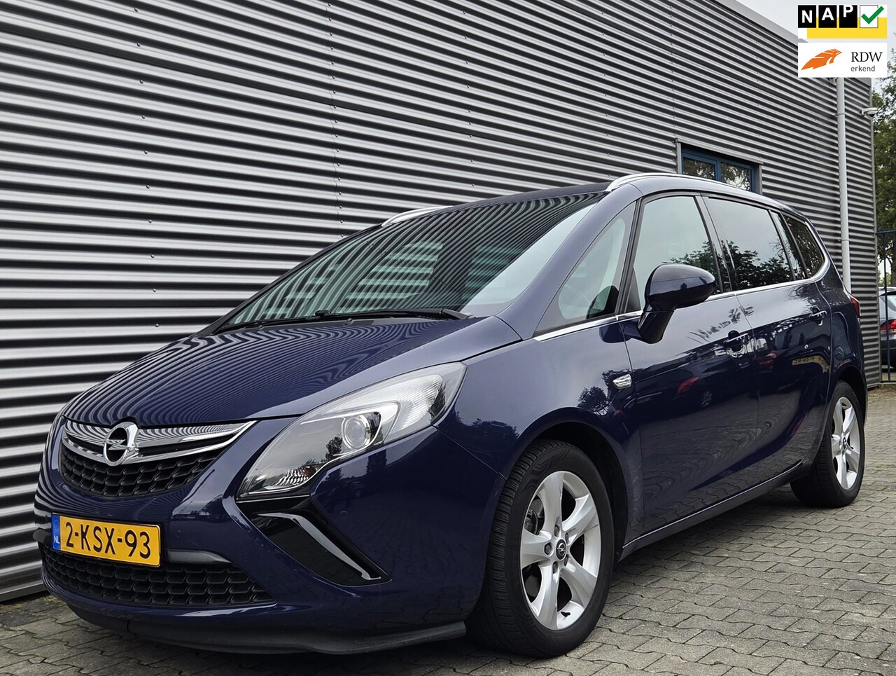Opel Zafira Tourer - 1.4 Berlin 07-2013 Deep Blue (7 Persoons!!) - AutoWereld.nl
