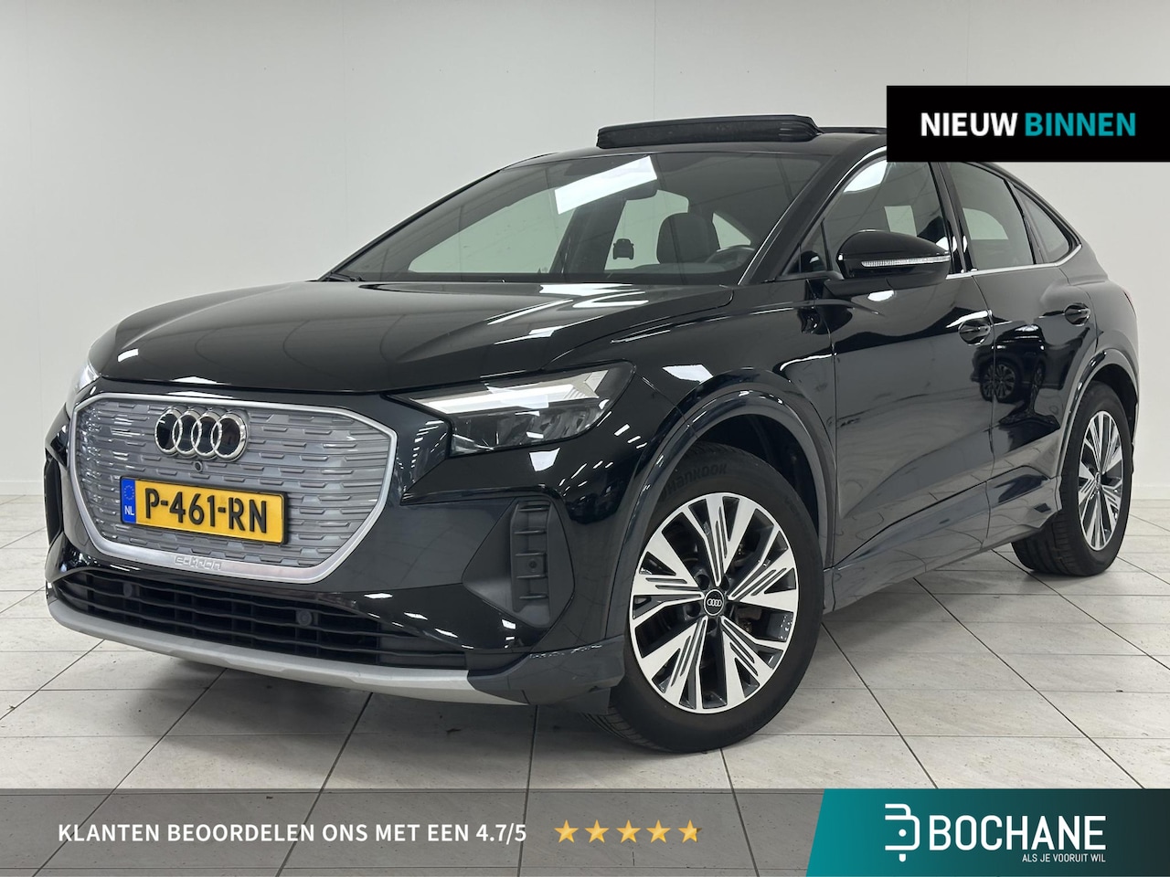 Audi Q4 Sportback e-tron - 40 S edition 77 kWh ELEKTR. TREKHAAK | PANORAMADAK | STOELVERWARMING | PARKEERSENSOREN - AutoWereld.nl