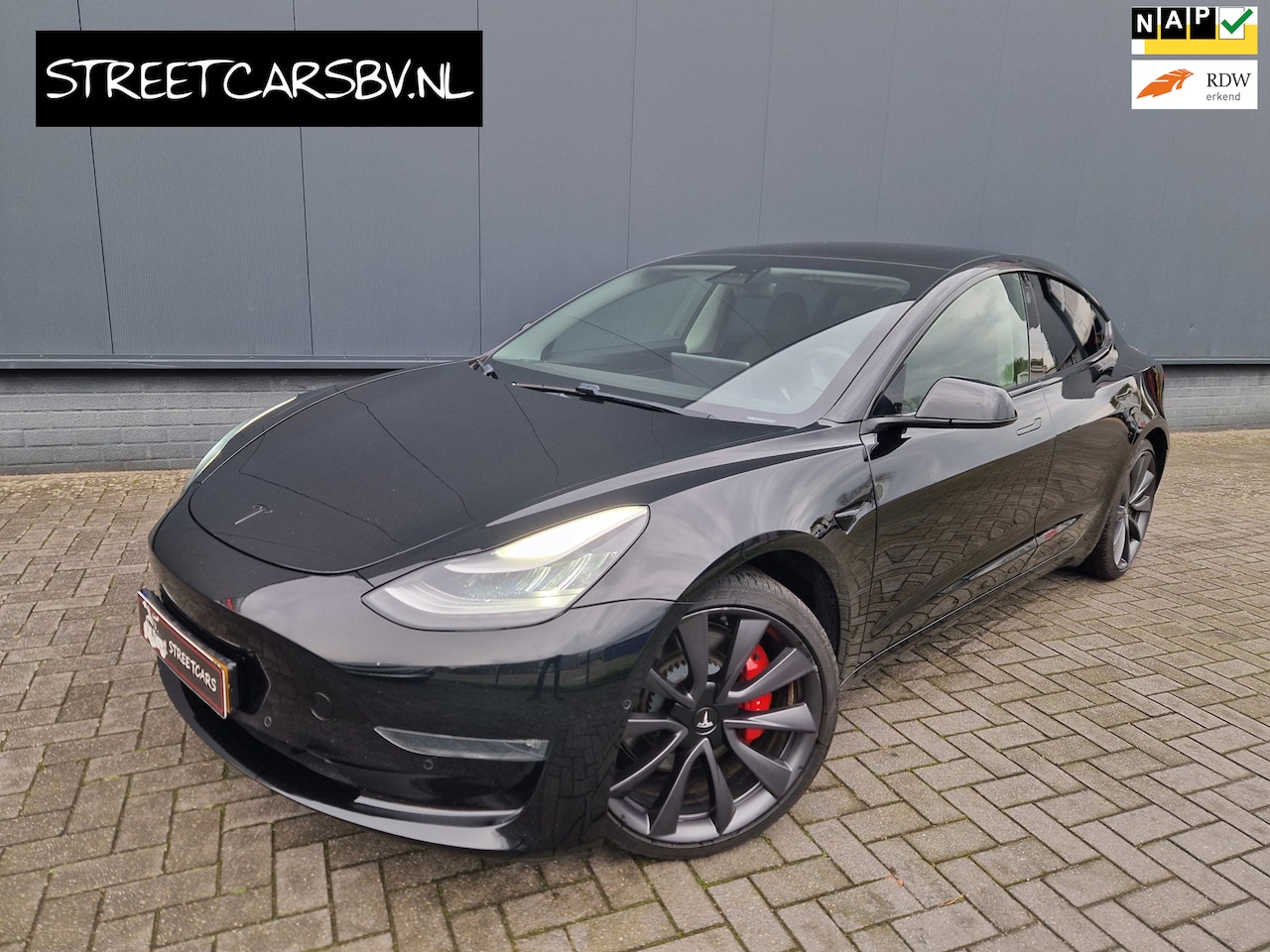 Tesla Model 3 - Performance AWD 75 kWh SOH 89 - AutoWereld.nl