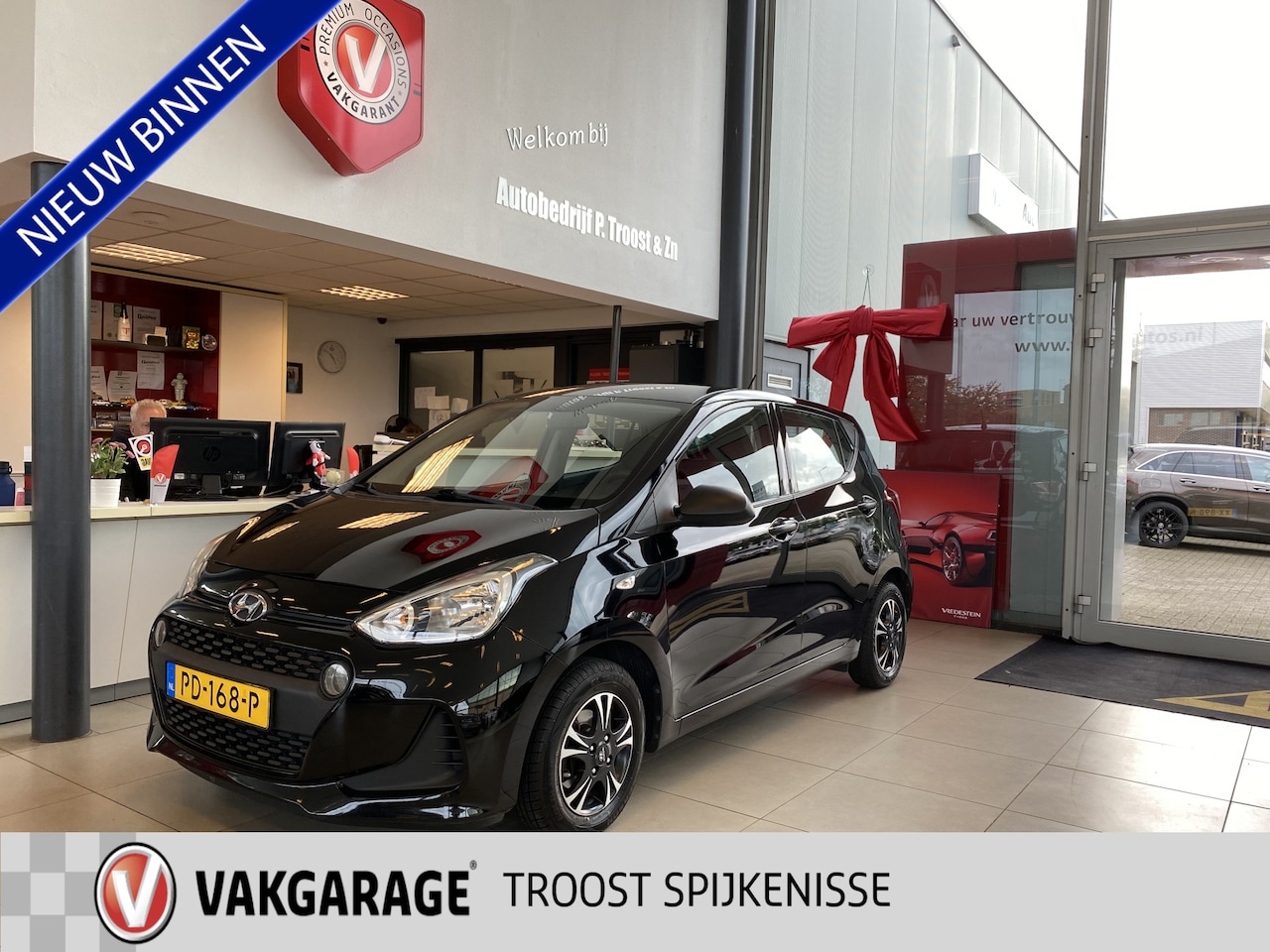Hyundai i10 - 1.0i i-Motion 1.0i i-Motion,Airco,Elektrischpakket,Boordcomputer,Brake Assist System,Aux Usb Aansluiting - AutoWereld.nl