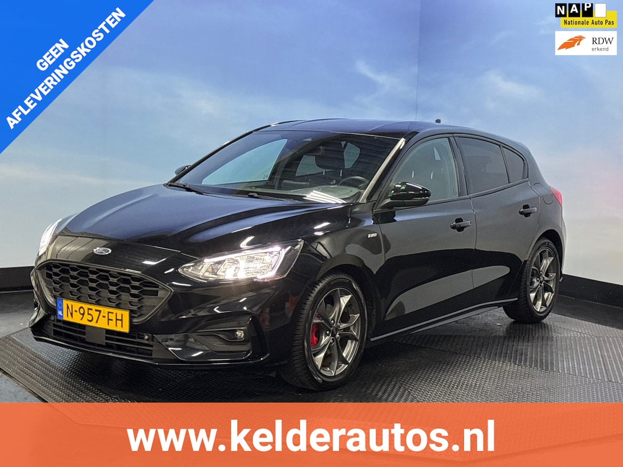 Ford Focus - 1.0 EcoBoost Hybrid ST Line X Business Navi | Clima | Camera - AutoWereld.nl