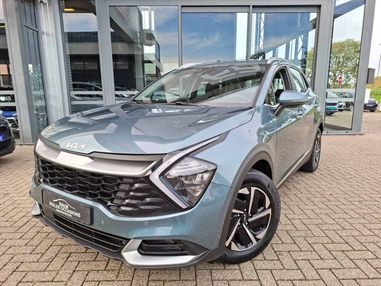 Kia Sportage - 1.6 T HYBRIDE 230PK AUTOMAAT DYNAMICE-LINE  NAVI LMV PDC-CAMERA - AutoWereld.nl