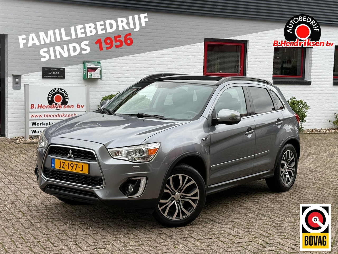 Mitsubishi ASX - 1.6 117pk Instyle/ Afneembare trekhaak/ Camera achter/ Panoramadak/ Lederen bekleding/ Nav - AutoWereld.nl