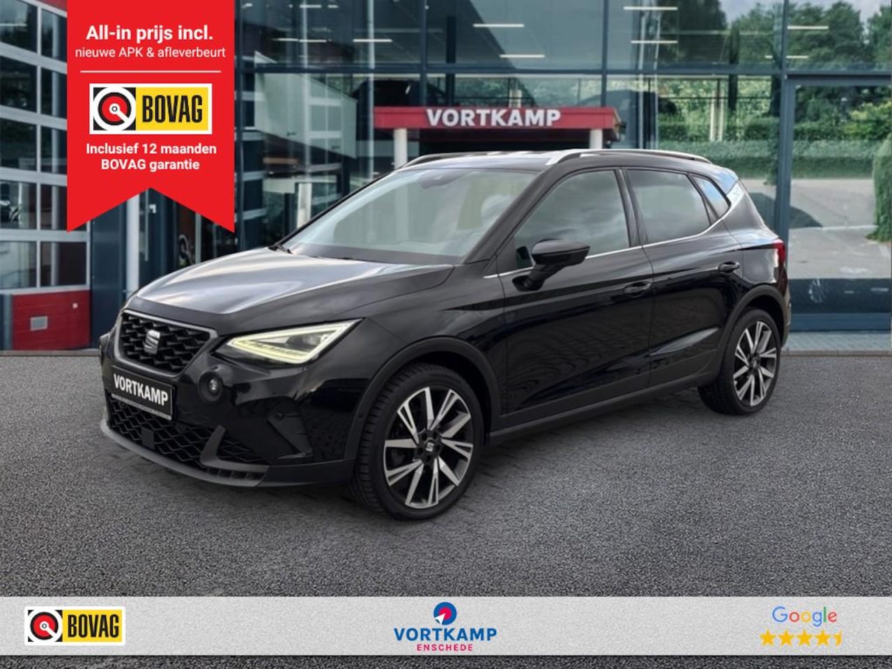 SEAT Arona - 1.5 TSI DSG FR AFN.TREKHAAK/CAMERA/ACC/CLIMA/STOELVERW/NAVI/CARPLAY - AutoWereld.nl