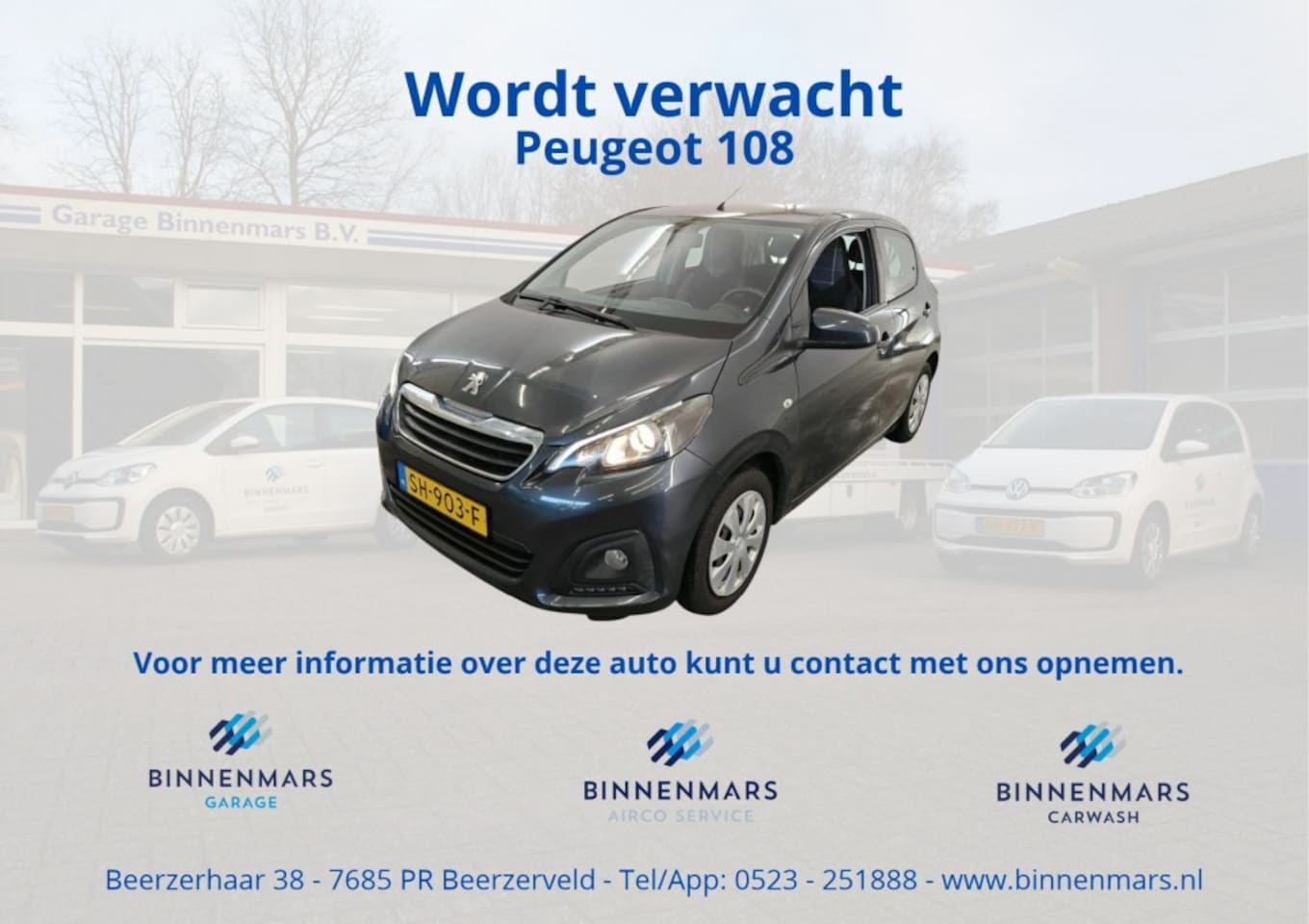 Peugeot 108 - 1.0 e-VTi Active 1.0 e-VTi Active - AutoWereld.nl