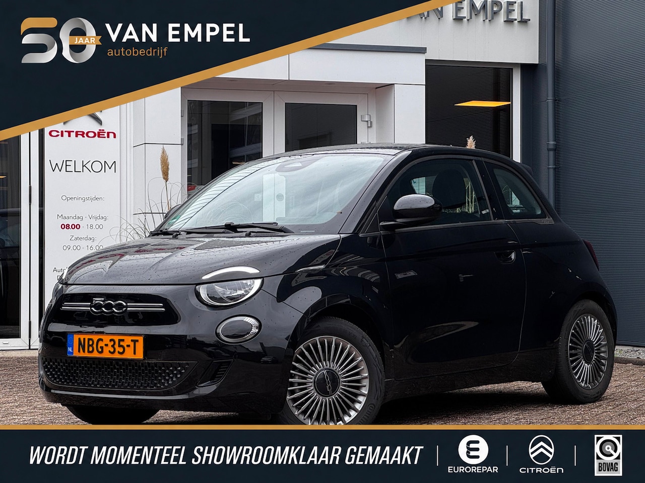 Fiat 500 - 42 kWh | 97% SOH | Navigatie By App | Climate Control | Cruise control - AutoWereld.nl