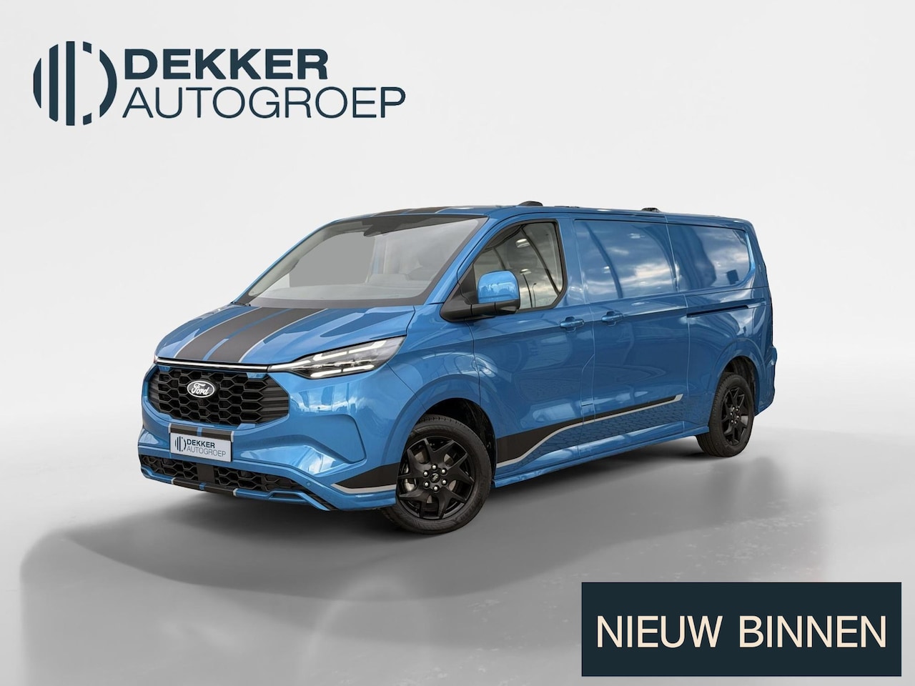 Ford Transit Custom - 320 2.5 PHEV L2H1 Sport DRIVER ASSISTANCE PACK ULTIMATE I DUBBELE ZIJSCHUIFDEUR I TREKHAAK - AutoWereld.nl