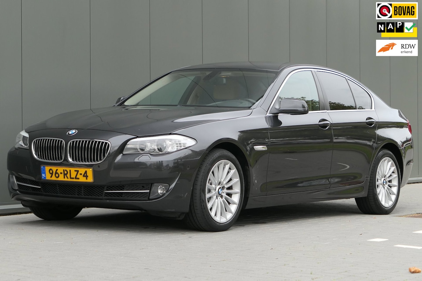 BMW 5-serie - 528i High Executive NAP Dealer onderhouden Navi Leder - AutoWereld.nl