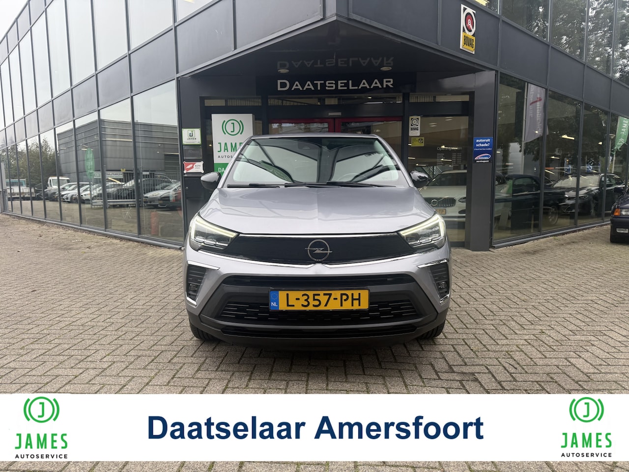 Opel Crossland - 1.2 Turbo Edition Navi Pakeersensoren Stoel stuur verwarming - AutoWereld.nl