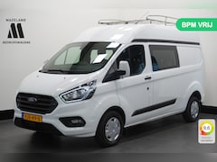 Ford Transit Custom - 2.0 TDCI Dubbel Cabine L2H2 EURO 6 - Airco - Cruise - PDC - €19.900, - Excl