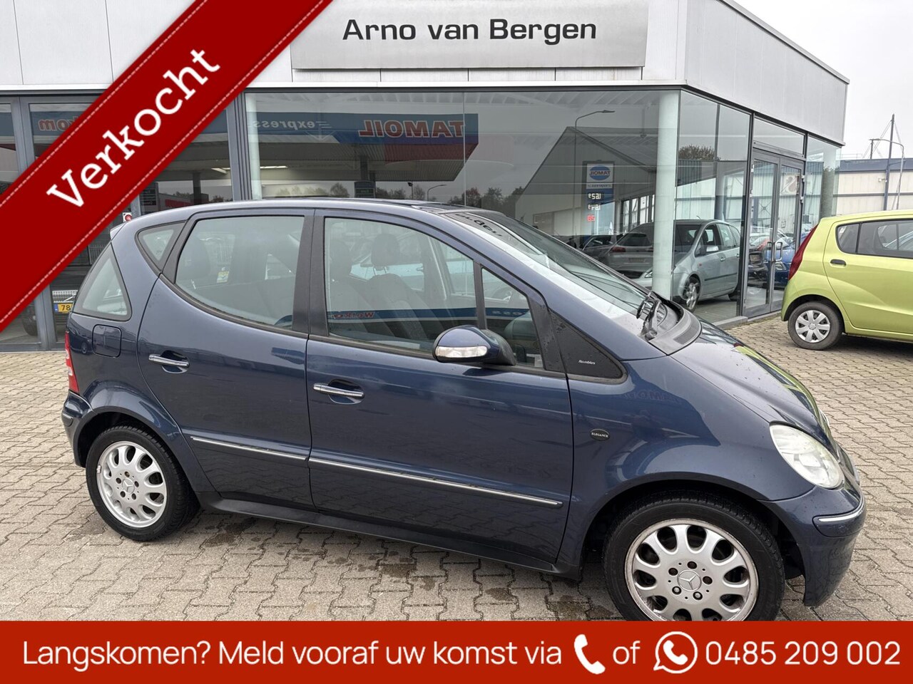 Mercedes-Benz A-klasse - 140 Elegance 140 Elegance, airco, cruisecontrol, schuif-/kanteldak af fabriek, trekhaak, ijskoude airco - AutoWereld.nl
