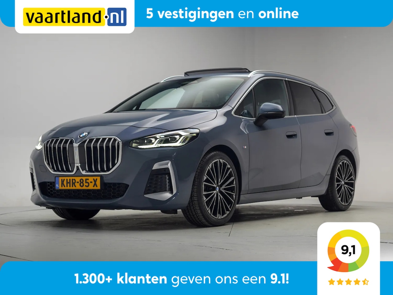 BMW 2-serie Active Tourer - 218i M Sport Aut. [ Pano Leder HUD HarmanKardon ] - AutoWereld.nl
